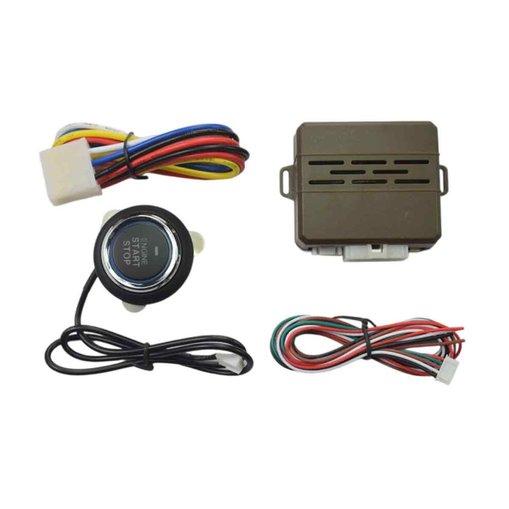 Engine Start Stop Button Kit, Instead Of Mechanical Lock Key With Remote Control Starter And Keyless Entry Engine Start, Push To Start Ignition Kit 9044386790774
