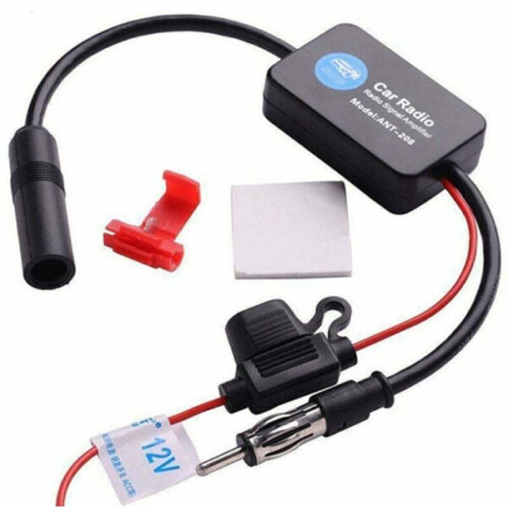 Vehicle Boat Radio Signal Amplifier, Stable Performance Ultra-High Sensitivity Fm Am Booster, Easy Assembly For Seamless Sound, High Performance 9044386801982