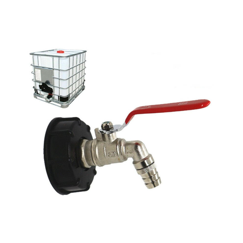 Industrial Storage Solution, Anti-Corrosion Ensures Durability, 2 Inch Coarse Thread 1/2 Inch Ball Valve Interface Brass Forklift Entry Offers 9044386803580