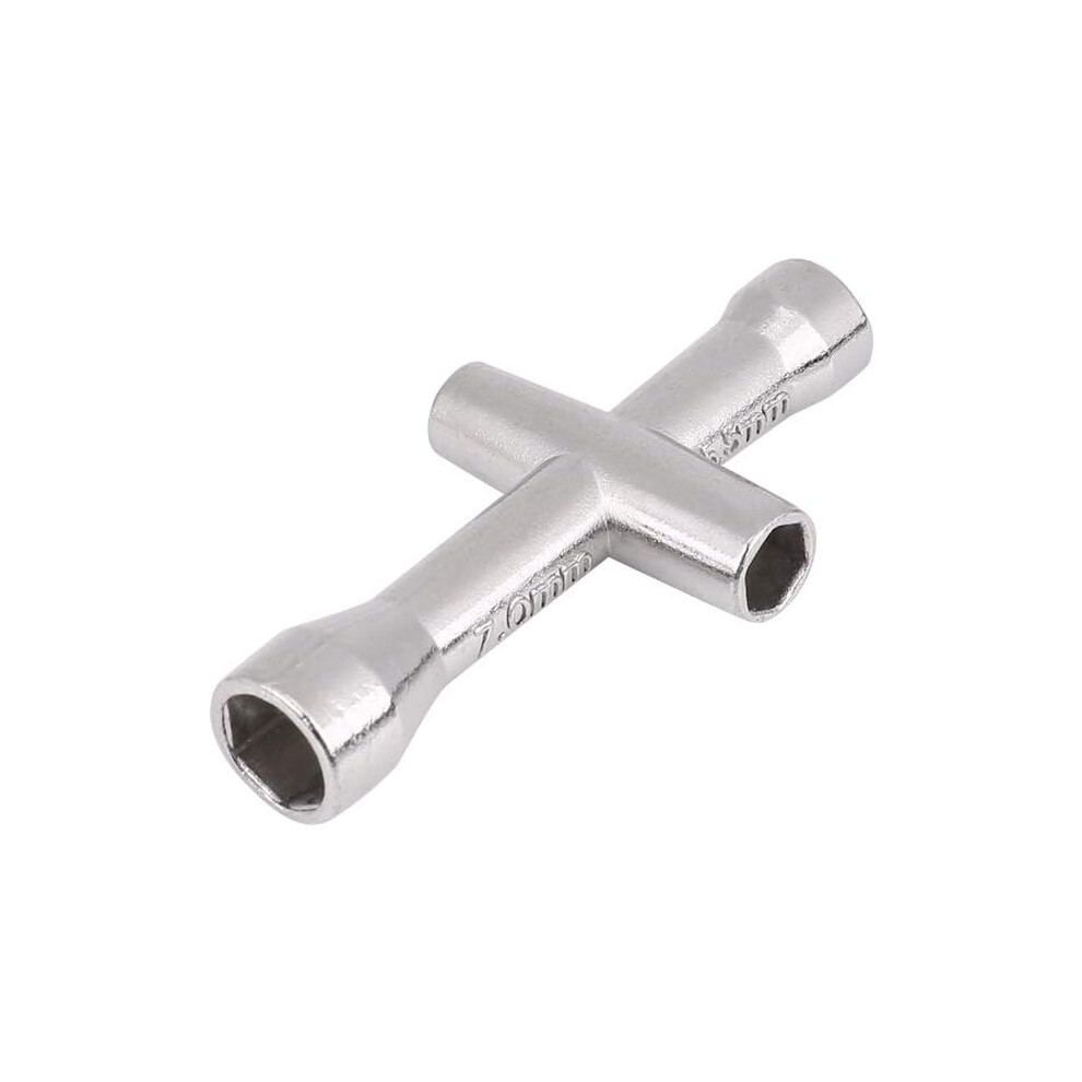 Screw Nut Wrenches For Rc Model Car: Portable Cross Wrench Sleeve, 4/5Mm, 5.5Mm, 7Mm Hexagon Socket Sizes, Durable Tool For Tire Wheel Maintenance 9044386803474