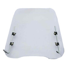 Windscreen For Motorbike With Universal Fit, Improved Visibility Through High-Definition Transparent Design, Durable Polycarbonate Windscreen For