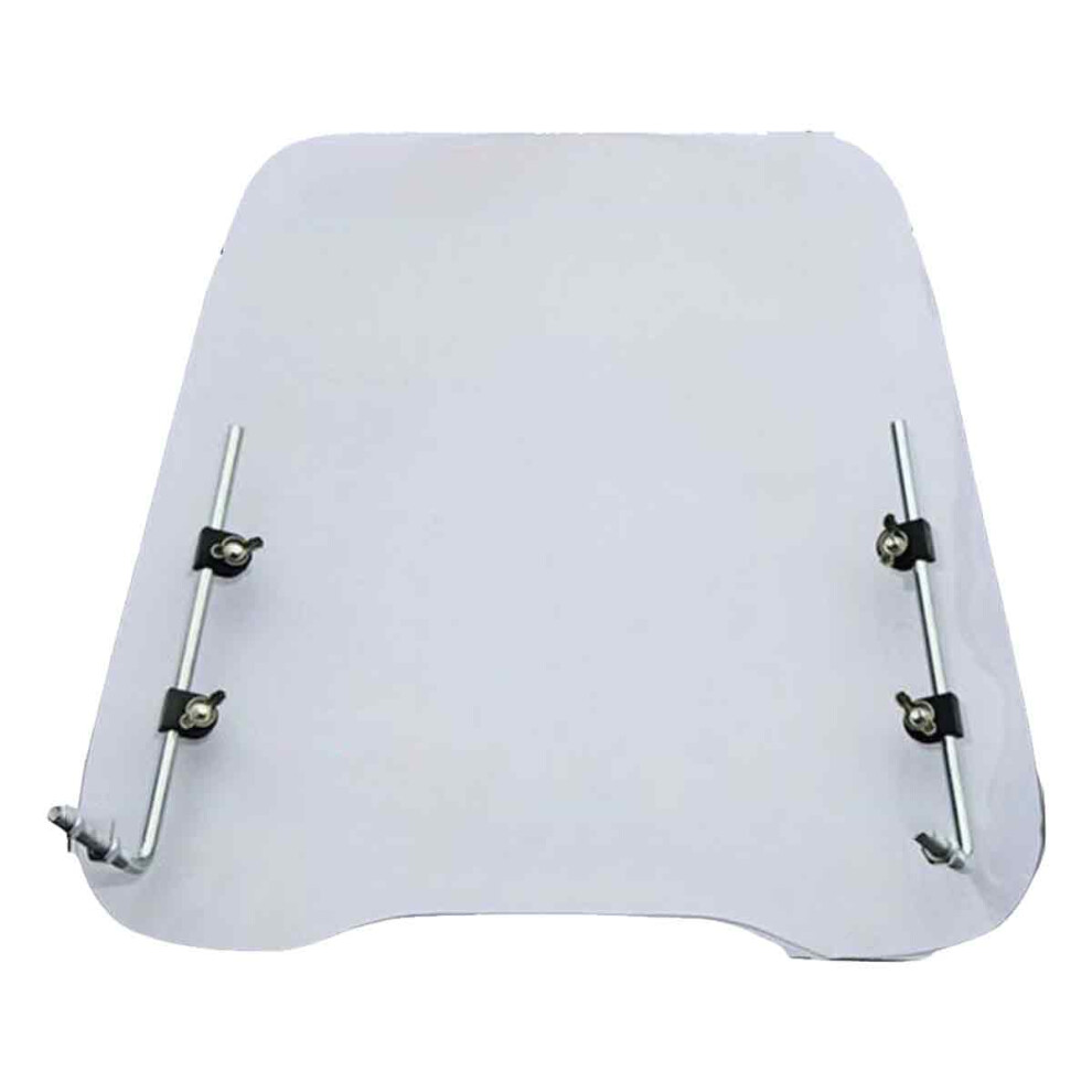Windscreen For Motorbike With Universal Fit, Improved Visibility Through High-Definition Transparent Design, Durable Polycarbonate Windscreen For 9044386792228