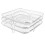 304 Stainless Steel 8-Inch Fryer Rack Set 3-Pack Stackable Dehydrator 9