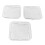 304 Stainless Steel 8-Inch Fryer Rack Set 3-Pack Stackable Dehydrator 14
