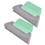 Window Cleaning Brush with Removable Scouring Pad, Green 2