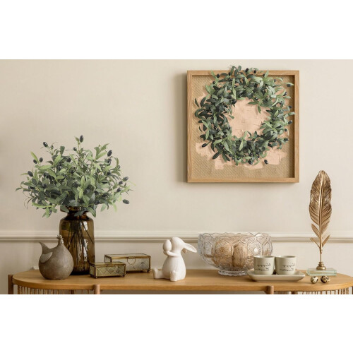 10-Piece Artificial Olive Branches 30cm 2