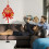 Vietnamese New Year Fan Decorations Red Paper 4