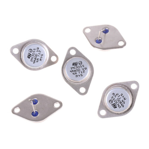 2N3055NPN audiovermogenstransistor 100V 15A 5 stuks 1