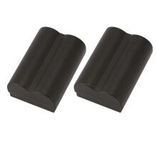 2 pièces de batterie de caméra 7,4 V 2800mAh de remplacement pour modèles DSLR