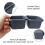 Durable Plastic Desk Drawer Organizer, Customize Layout For Multipurpose Desk Drawer Organizer, Easy To Care High-Quality Material Stackable Design 5