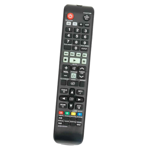 Samsung Home Theater System Remote Control Replacement, No Programming Needed, Bluray Blu-ray Player Aim at Sensor for Instant Response, Long Lasting 1