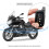 LCD Remote Control Motorcycle Alarm System, Remote Start Function with Sensitivity Adjustment and Search Vehicles Feature, Vibration Sound Alert 2