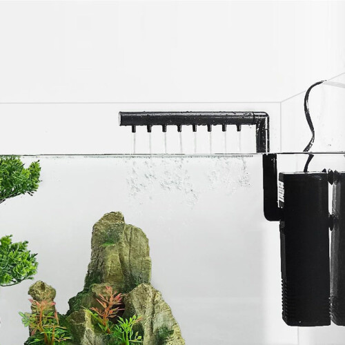 Akvariumpump med aktivt kolfilter 600 l/h 1