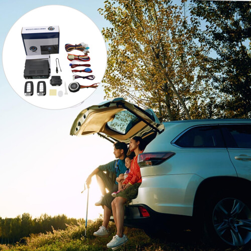 Remote Control Your Car with Advanced Keyless Entry, Automatic Unlock and Lock Functions for Enhanced Security, Passive Keyless System with Remote 1