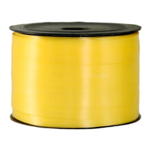 0,5 cm breite Samtbandrolle – Gelb, 100 Yards