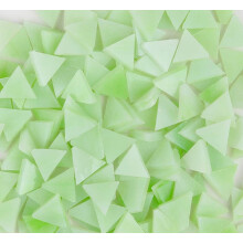 Glass Mosaic Tiles Assorted Colors Triangle 0.6x0.6 inch