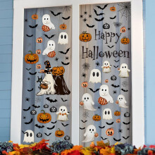 Halloween-ikkunatarrat PVC-staattisesta lasista