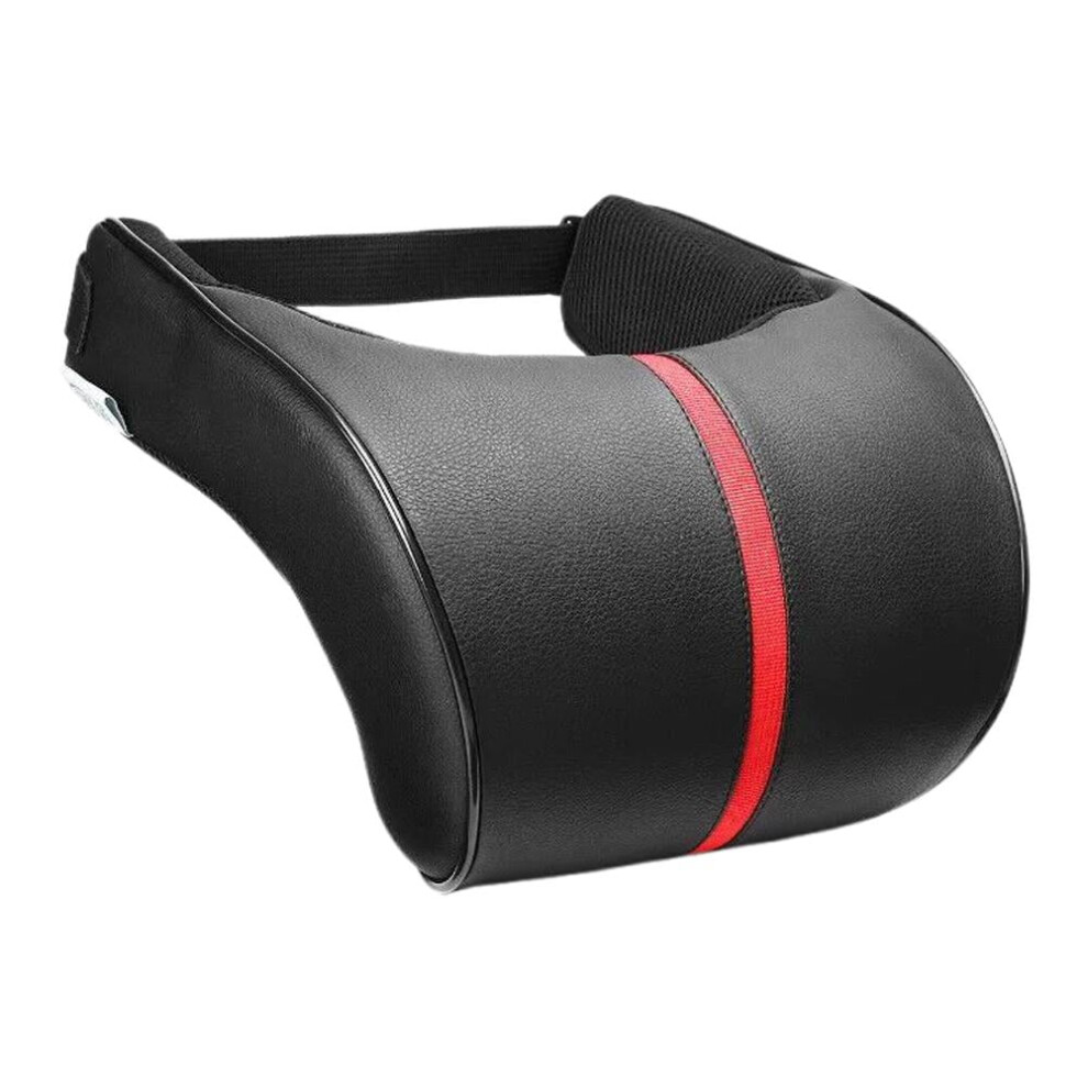 Memory Foam Car Headrest With Adjustable Straps And Pu 9058772197733