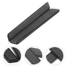 Fundas reflectantes para alforjas de motocicleta, color gris (1 par)