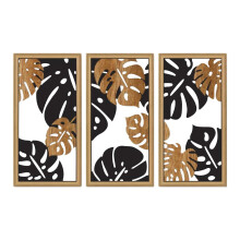Geometric Arch Wooden Wall Art Set of 3