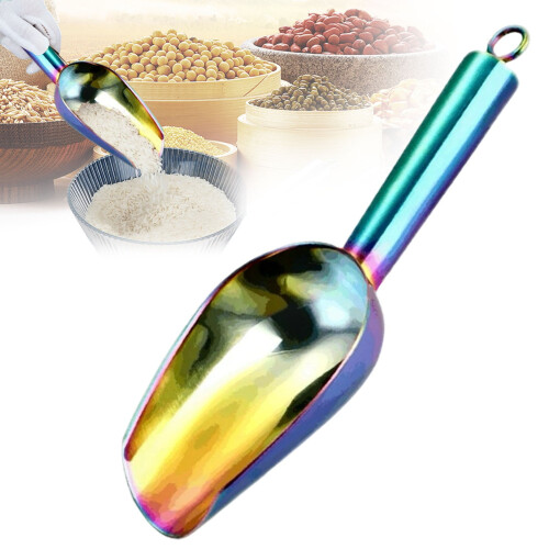 Stainless Steel Multi-Purpose Scoop – 9.7cm, 6 Colours