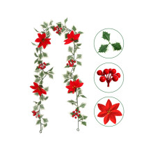 1.75m Artificial Rose Vine Garland