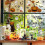 Αυτοκόλλητα παραθύρων για το Halloween από στατικό γυαλί PVC για διακόσμηση 6