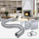 High Temperatures Resistant Vent Set for Various Pellet Stove Models Use 6