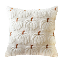 Halloween Pumpkin Embroidered Pillowcase 50x30cm