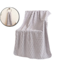 Coral Fleece Face Towel 75x35cm – Soft Absorbent Polyester