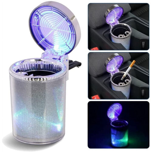 Bosaidong LED-bilaskkopp silver 120g