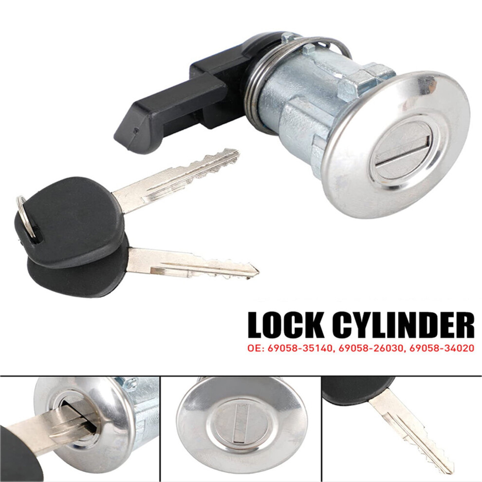 Bonnet Fuel Door Lock, For Car Toyota 1995-2004 Tacoma 2000-2003 Tundra, With 2 Keys 9426043080747