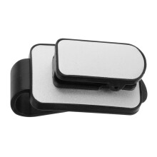 Car Sunglasses Holder for Visor – Plastic & Aluminum Alloy