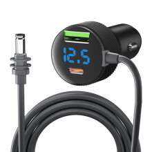 Mini nabíječka do auta Starlink 3m DC 12V/24V s USB-C PD30W