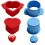 Cake Pop Cutters Set – Round & Heart, 2 in + 2.5 in, 1