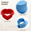 Cake Pop Cutters Set – Round & Heart, 2 in + 2.5 in, 4