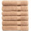 Ensemble de 6 serviettes de bain Pleasant Home 24 x 50 pouces 100 % 1