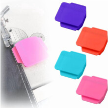 Magnetic Seam Guide for Sewing Machine – Upgraded Polygonal Hemmer with Scale & Non-Slip Silicone, Compatible with Most Machines