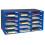 70% Recycled Mailbox Storage Unit, 15 Slots, Blue 4