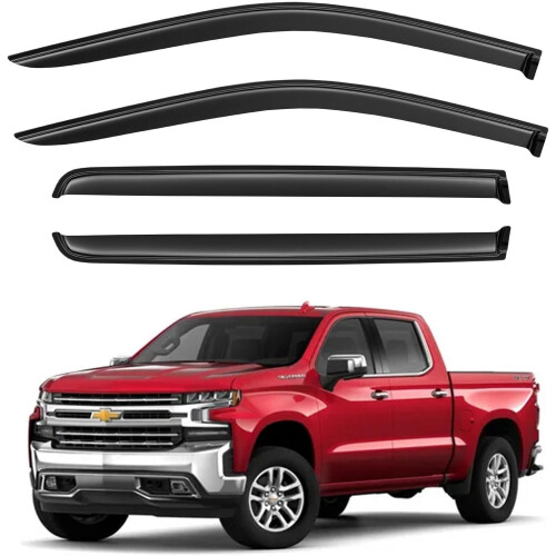 Ζελατινάκια παραθύρων για Chevy Silverado GMC Sierra2019-2026Crew