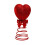 Heart-Shaped Tree Topper Star 6 Inch 1