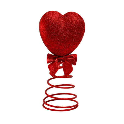 Heart-Shaped Tree Topper Star 6 Inch
