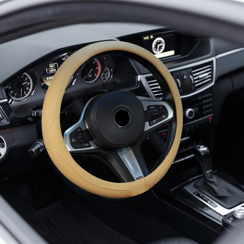 Microfiber Leather Steering Wheel Cover 38Cm 9058772202857