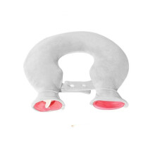 U Shape Hot Water Bag for Neck & Shoulder, Removable Flannel Cover, Adjustable Snap, Relieves Tension – Compatible with Home/Office/Travel