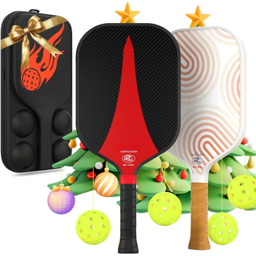 T700Kolfiber Pickleball Paddle16mm Lättvikt