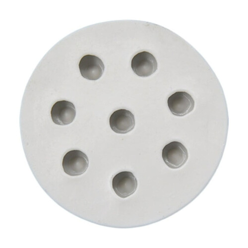 Molde de silicone para estrelas, frutas vermelhas, pinhas e morangos.