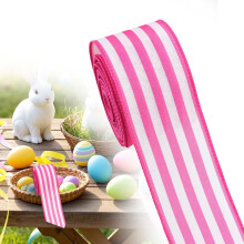 Osterhasenband mit Drahtkante, 5 Yards