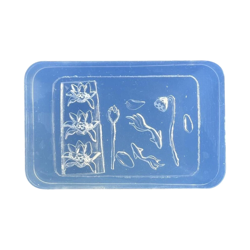 Silicone Nail Art Mold â Hibiscus Flower Design, 2 Sizes