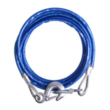 Trailer Tow Rope with Hook 4/5m 3/5/7 Ton Capacity