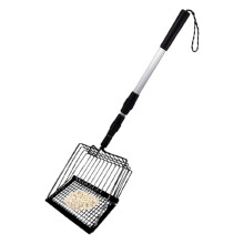 Cat Scooper for Litter Box Long-Handled Cat Litter Shovel Long Handle Pooper Poop Sifter for Household Senior Pet Care Small Space Living manner